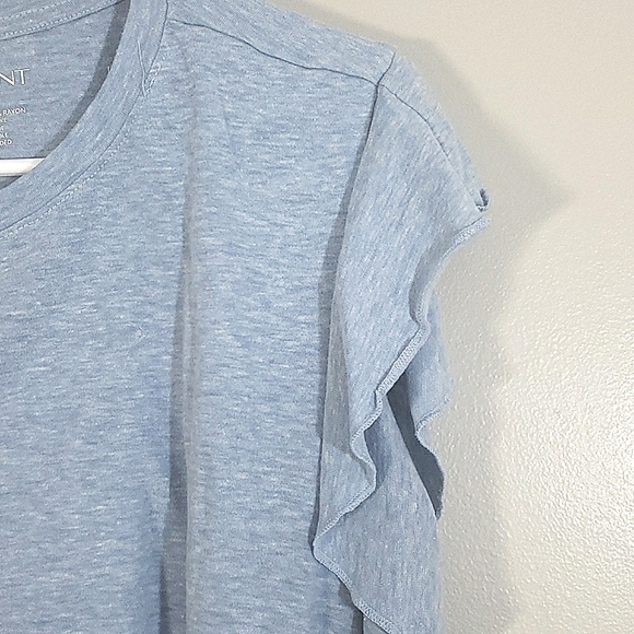 Lane Bryant flutter sleeve top, 14/16 - Picture 3 of 5